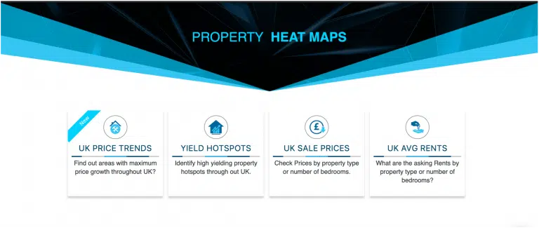 Property heat maps - Property Deals Insight