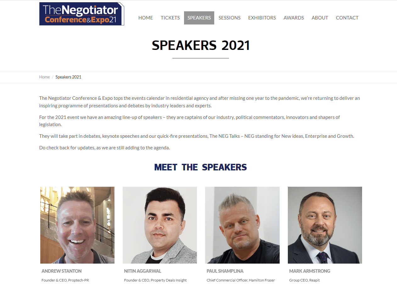 Our CEO Nitin Aggarwal - Speaker at Negotiator Conference 2021