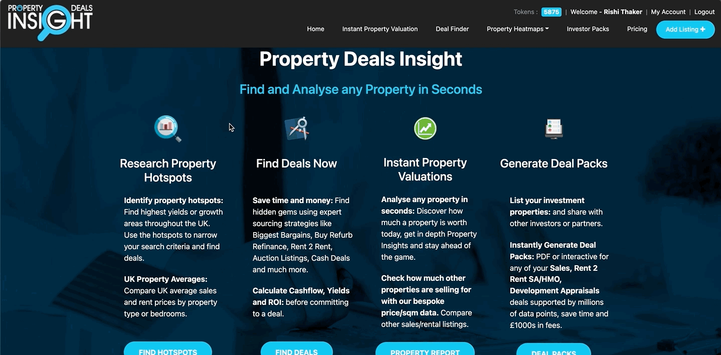 Property Deals Insight