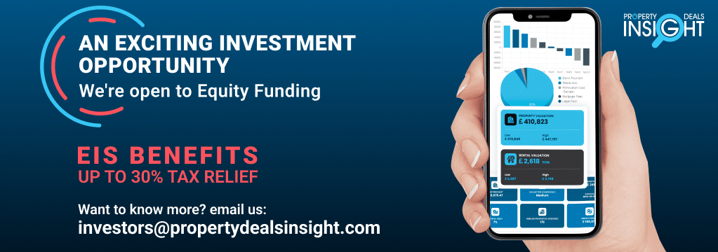 Equity Funding EIS Investment opportunity Pitch deck - Property Deals Insight