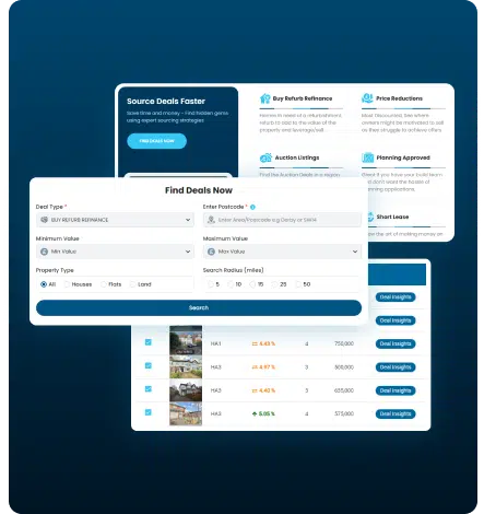 Deal Finder Property Deals Insight