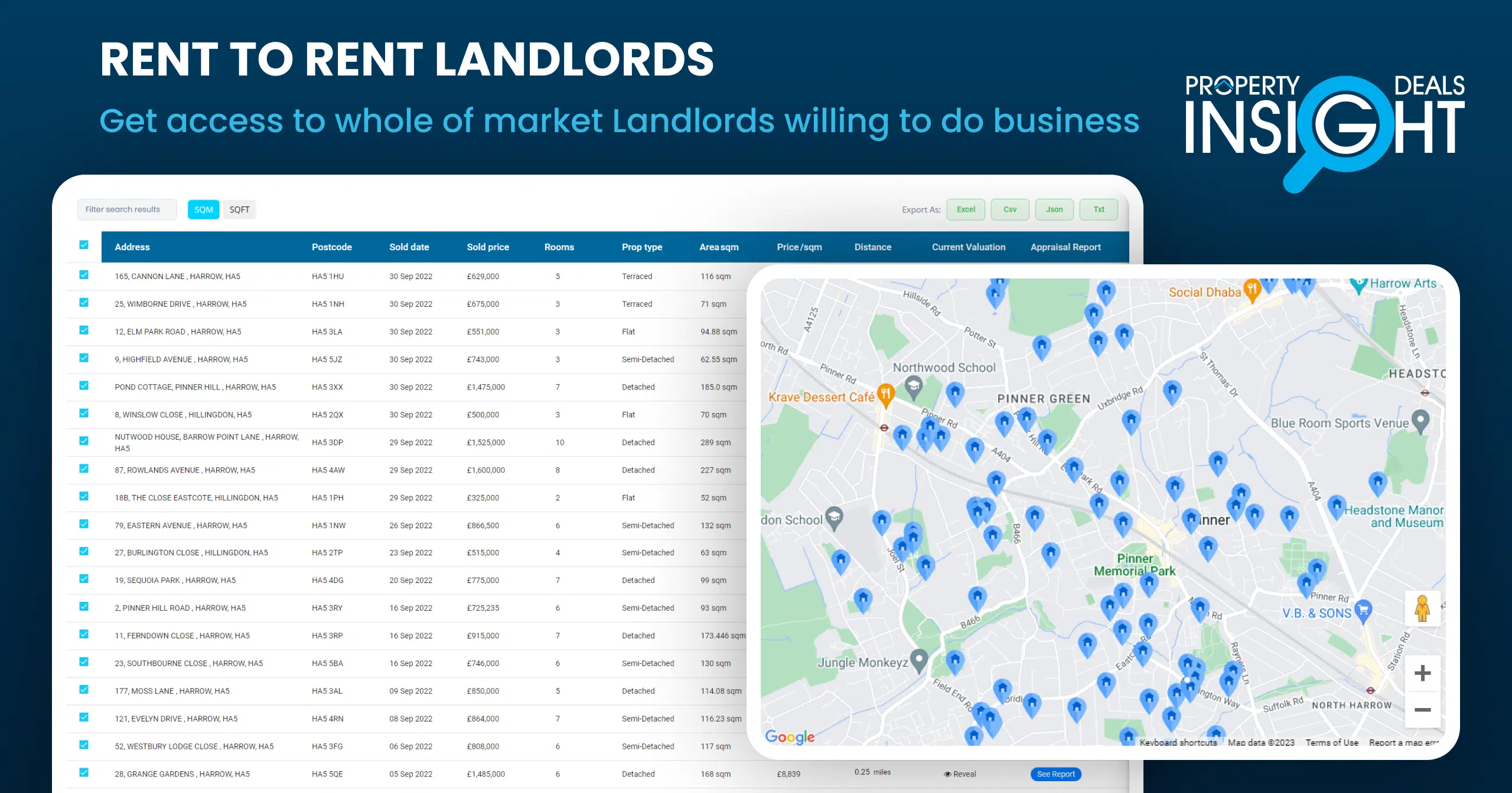 Rent-to-Rent Property Deals direct to Landlords - Get access to whole of market Landlords willing to do business with Property Deals Insight